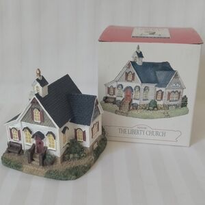 Liberty Falls The Liberty Church House  Perfect for Christmas Village Decor